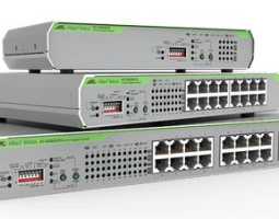 AT-GS920/16 Allied Telesis preklopnik (switch), GbE, neupravljivi, 16x100/1000T, DIP konfigurabilna zaštita, CentreCom