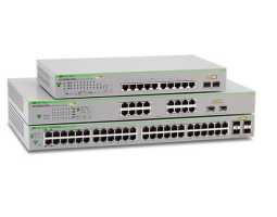 AT-GS950/18PS V2 Allied Telesis preklopnik (switch), GbE, L2 web upravljivi, 16x100/1000T + 2xSFP combo, PoE+ V2