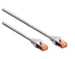 Kabel, Cat6 S/FTP, prespojni RJ-45, 0.5 met, LSOH