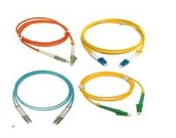Kabel, optički, prespojni, 50/125um OM4, LC - LC, Duplex, 1m, LSZH