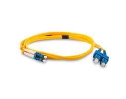 Kabel, optički, prespojni, 09/125um OS2, SC - LC, Duplex, 3m, LSZH