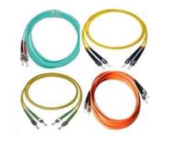 Kabel, optički, prespojni, 09/125um OS2, ST - ST, Duplex, 10m, LSZH