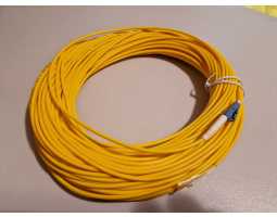 Kabel, optički, prespojni, 09/125um G.657A1, LC konektiran na jednom kraju, duljine 50m, debljine 3mm, za kućni FTTH