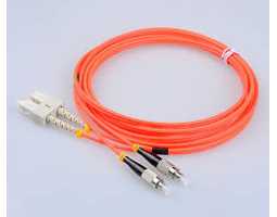 Kabel, optički, prespojni, 62.5/125um, FC-SC, Duplex, 1m 