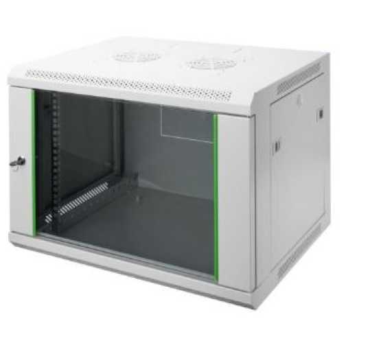 Ormar 19", zidni, dvodjelni, 9U, 491x600xD450mm, serije DN-19          4959