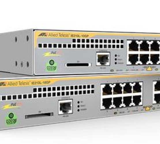 AT-IE210L-10GP Allied Telesis preklopnik (switch), GbE, L2, SNMP, 8x100/1000Tx + 2xSFP, industrijski, -48V DC, PoE+, EPSRing 4822