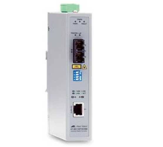 AT-IMC2000T/SC Allied Telesis pretvornik (media converter), GbE, 10/100/1000T na 1000SX MM SC 2km, DIN industrijski, 12-48V DC 5244