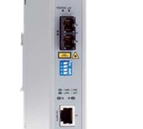 AT-IMC2000T/SP Allied Telesis pretvornik (media converter), GbE, 10/100/1000T na SFP, DIN industrijski, 12-48V DC 5245