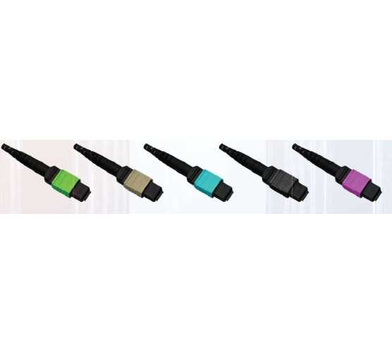 Kabel, optički, prespojni, 50/125um OM3, MPO - MPO, 3m, LSZH, 12-nitni 3018