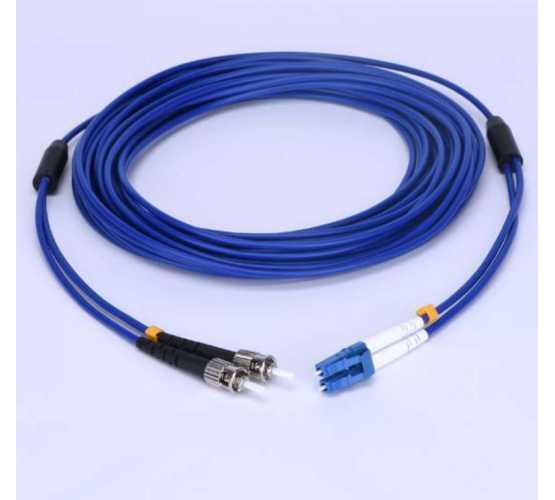 Kabel, optički, prespojni, 09/125um OS2, konektori po izboru, 3m, LSZH, armirani, vanjski, 2-nitni 2968