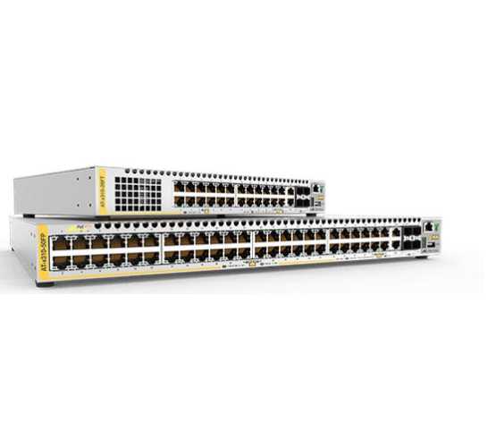 x310-50FT Allied Telesis preklopnik (switch), GbE, SNMP, L2+, 48x10/100Tx + 2x100/1000T/SFP, EPSRing, ECO 4850