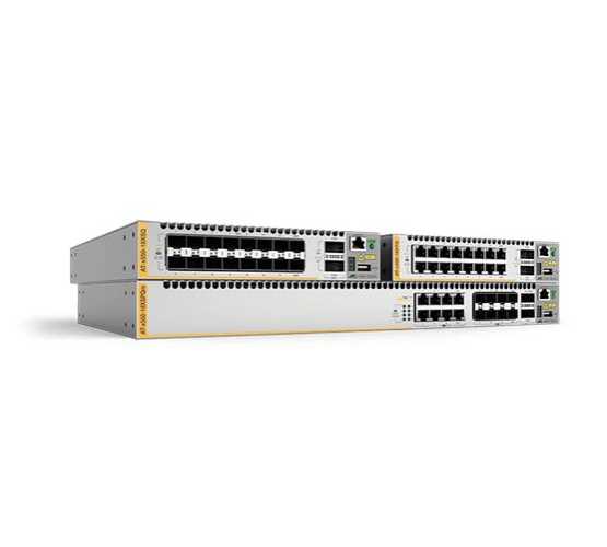 x550-18XSQ Allied Telesis preklopnik (switch), 10GbE, SNMP, L3, 16x1G/10G SFP+ plus 2x40G QSFP, stakabilan 4840