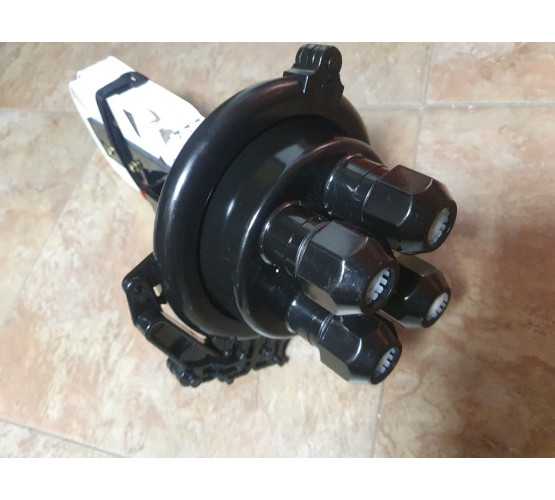 Kabelska spojnica, do 4 kabela, za  96 vlakana, podzemna, okrugla, sa kasetama 5208