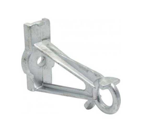 Nosač, za stup, za zračni kabel, aluminijski, nosivost 100N, učvršćenje vijcima ili trakama 5079