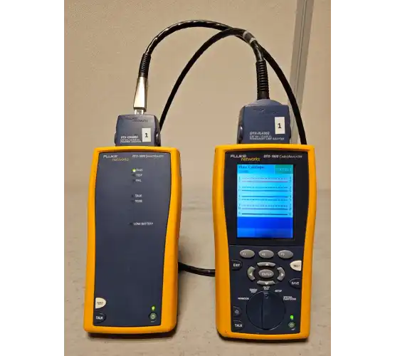 Mjerenje-certificiranje  UTP/STP kabelskih dionica  Cat6/Cat6a FLUKE DTX1800 kabelskim testerom - CHANNEL 5445