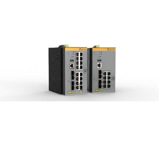 AT-IE340-12GT Allied Telesis preklopnik, GbE, L3, SNMP, 8x100/1000T plus 4xSFP, industrijski, -48V DC, EPSRing 5350