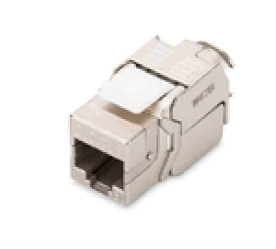 Modul, Cat6a STP, 1xRJ45, Keystone, srebrni, krimpanje bez alata 3332