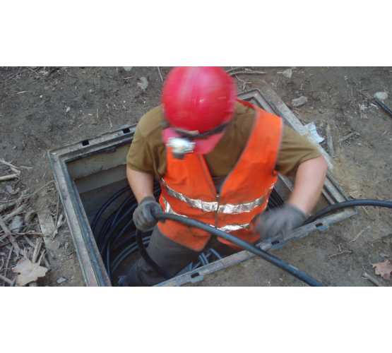 Dijagnostika mjesta prekida optičkog kabela OTDR reflektometrom 5444