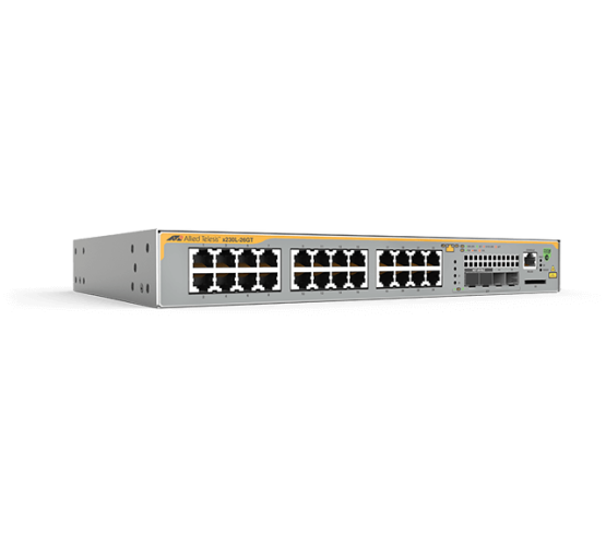 x230L-26GT Allied Telesis preklopnik (switch), GbE, SNMP, L2+, 24x100/1000T + 2xSFP, EPSRing, AMF! 4947