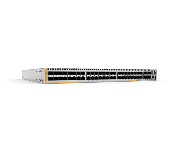 x930-52XSQ Allied Telesis preklopnik (switch), 100GbE, SNMP, L3+, 48x1G/2.5/5/10G UTP + 4x40G/100G QSFP+/QSFP28 + XEM2, stakabilan 4939